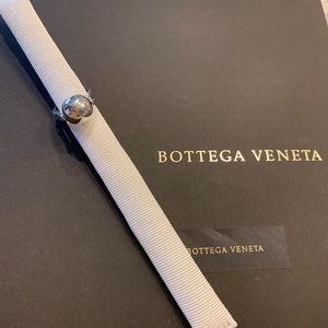 Bottega Venetia Sterling Silver Ring